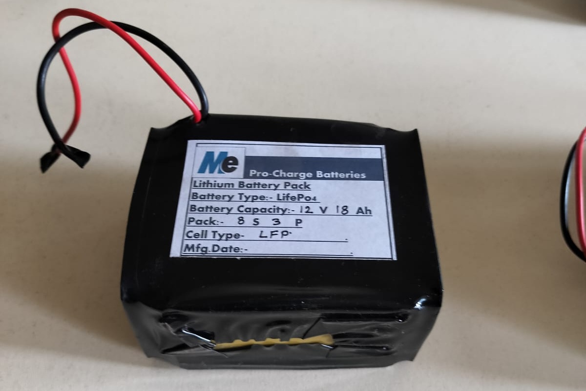 Battery Pack - 12v 15ah